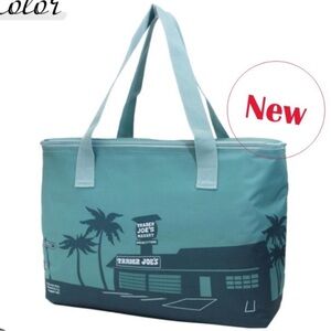 Trader Joe's Blue Tote Bag